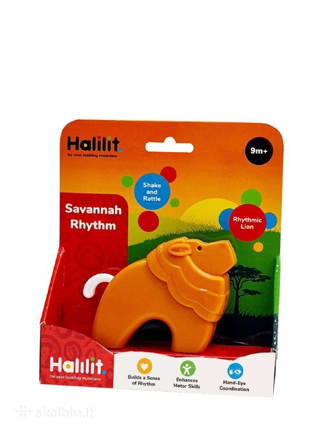 Naujas Halilit barškutis Liūtas