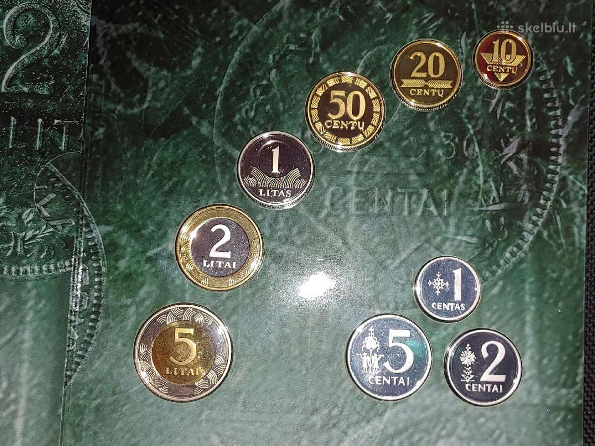 2008 metų rinkinys - Proof-like (200vnt) - nuotraukos Nr. 3