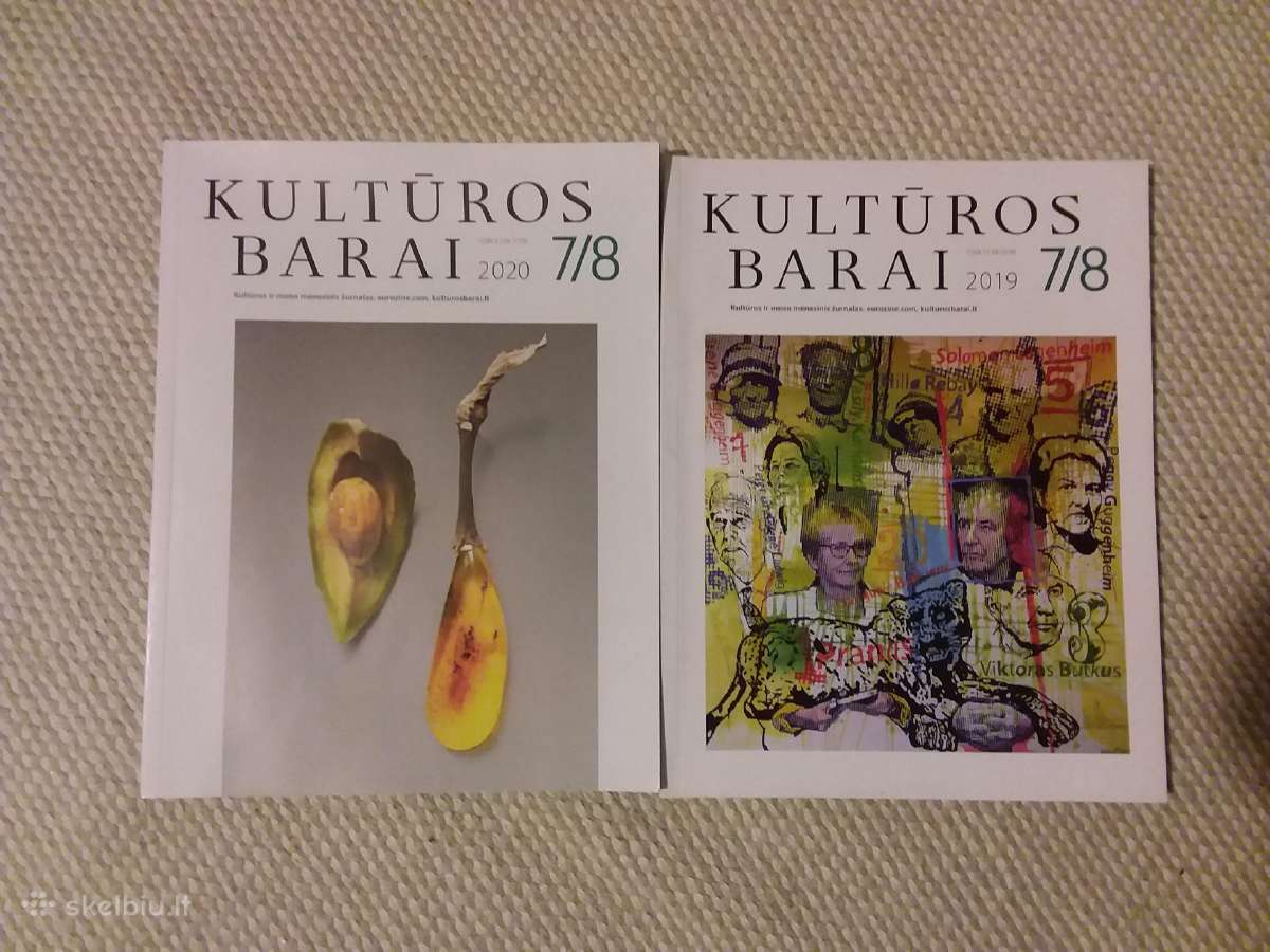 Žurnalas kultūros barai 2019 m. Nr.7/8