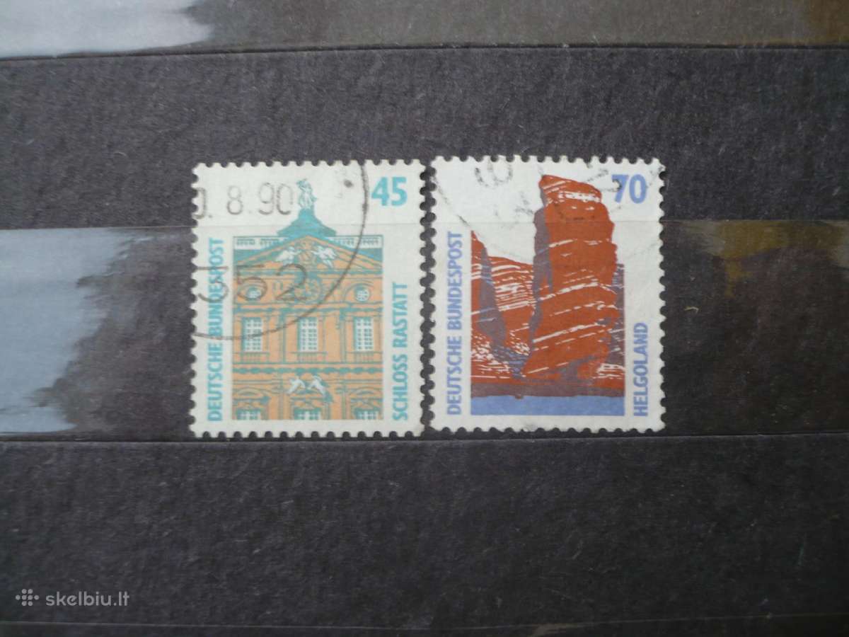 1990 Lankytinos vietos – Rastat pilis ir Helgoland
