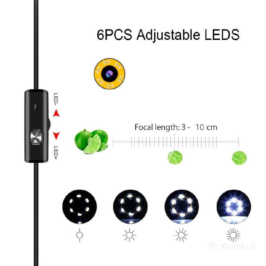 Mobilus Endoskopas 3in1 - nuotraukos Nr. 13