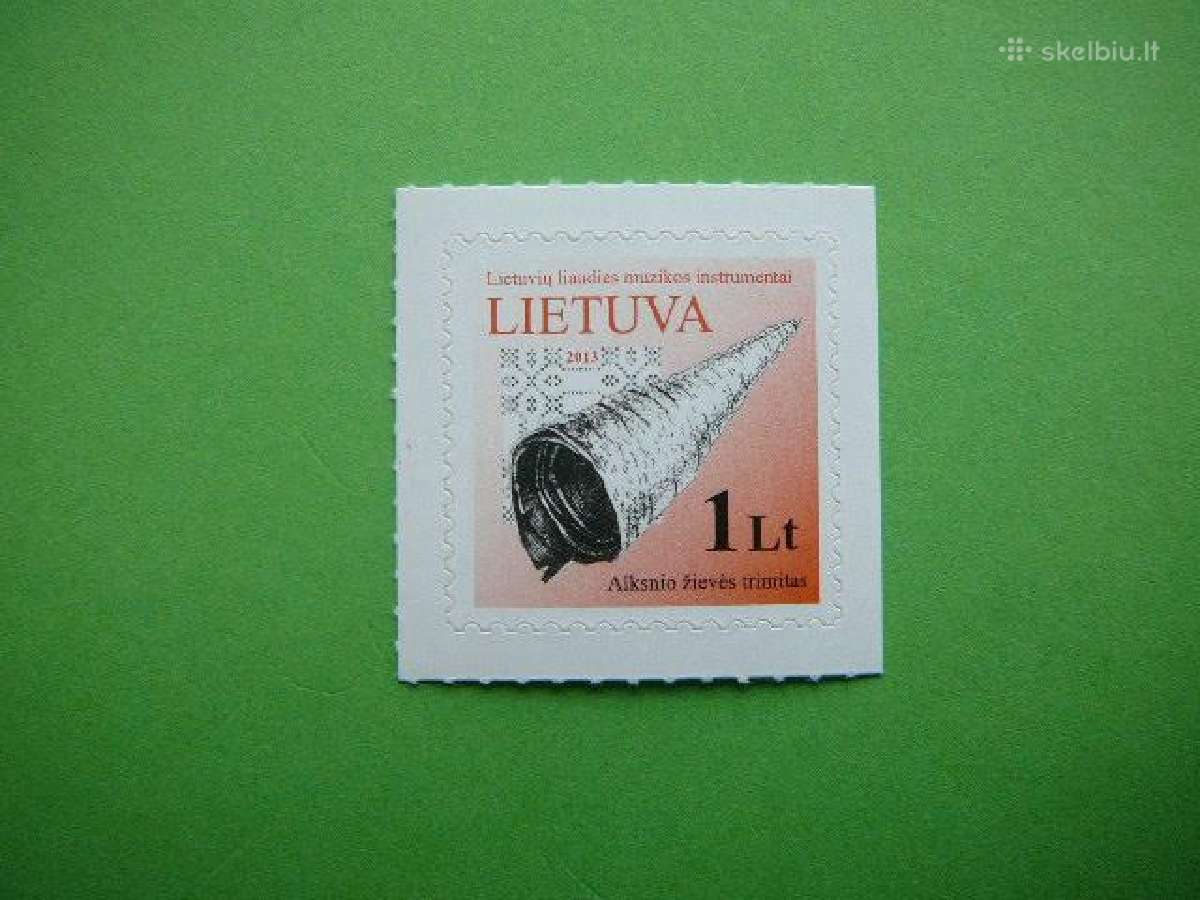 Lietuva 2013 Muzikiniai instrumentai Mnh lit1090is