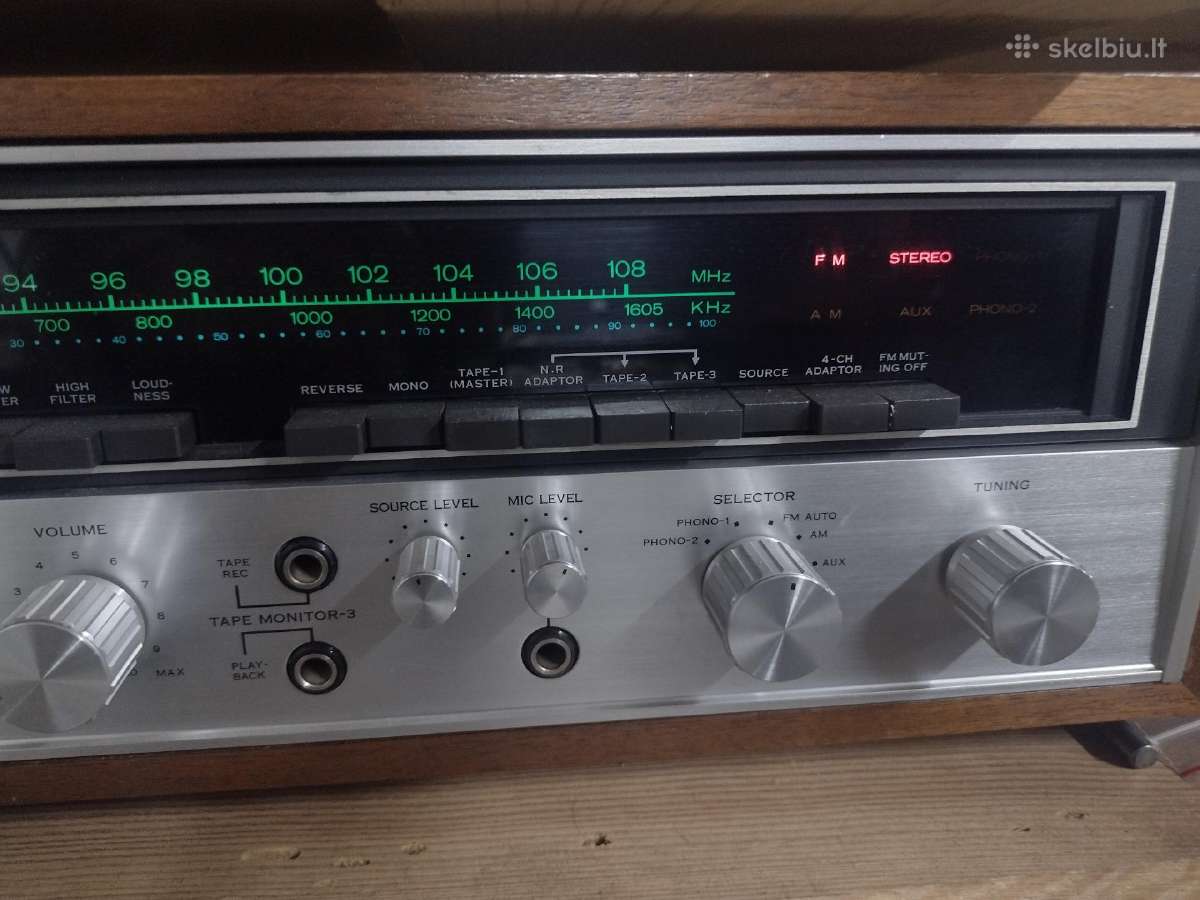 Sansui 5500 receiver monster - nuotraukos Nr. 2