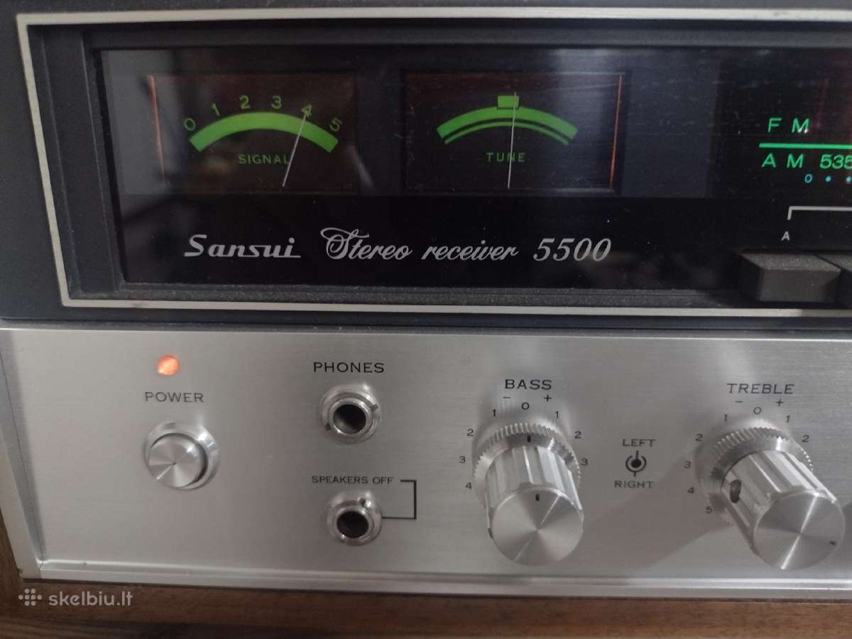 Sansui 5500 receiver monster