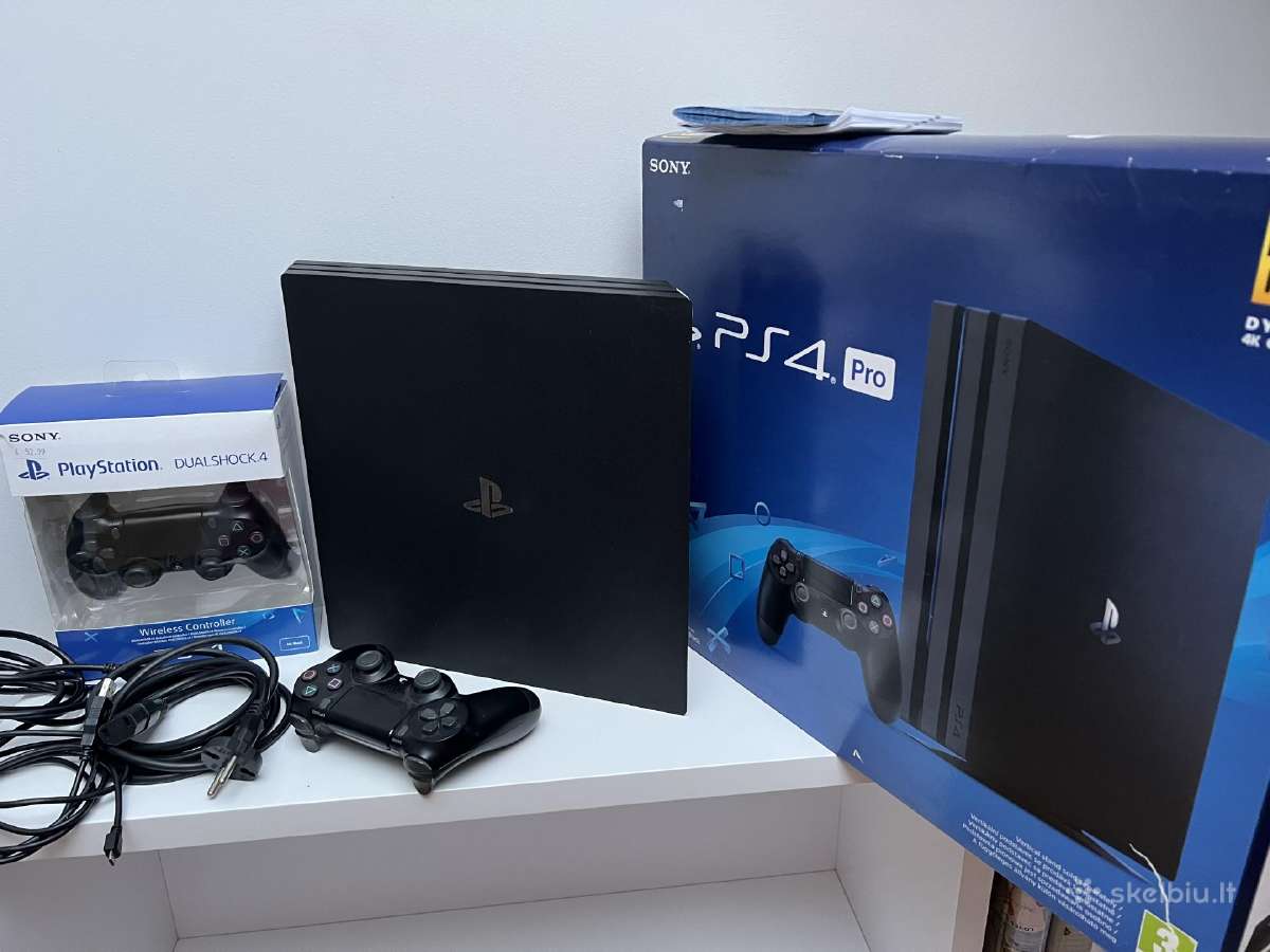 Playstation 4 Pro 1tb su 1pultu