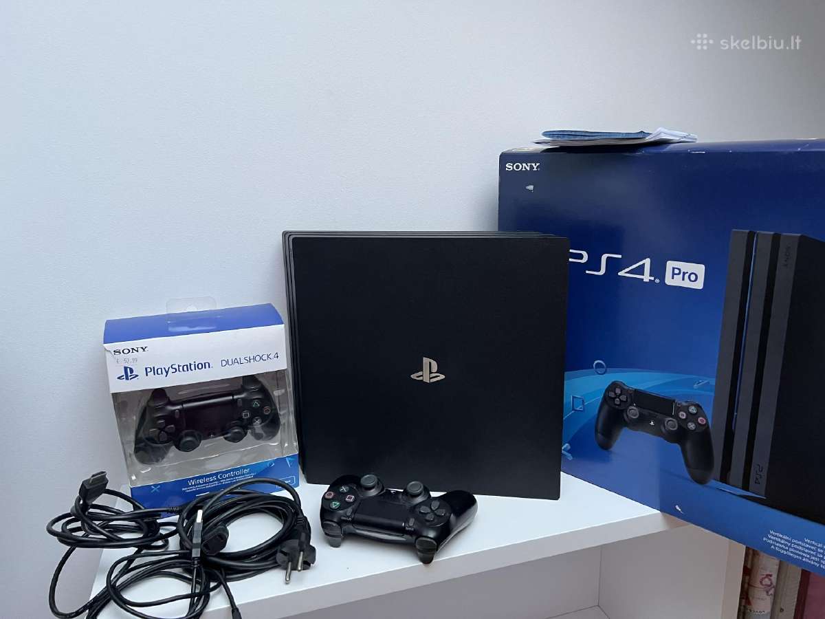 Playstation 4 Pro 1tb su 1pultu - nuotraukos Nr. 2