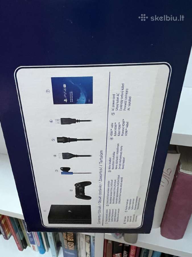 Playstation 4 Pro 1tb su 1pultu - nuotraukos Nr. 6