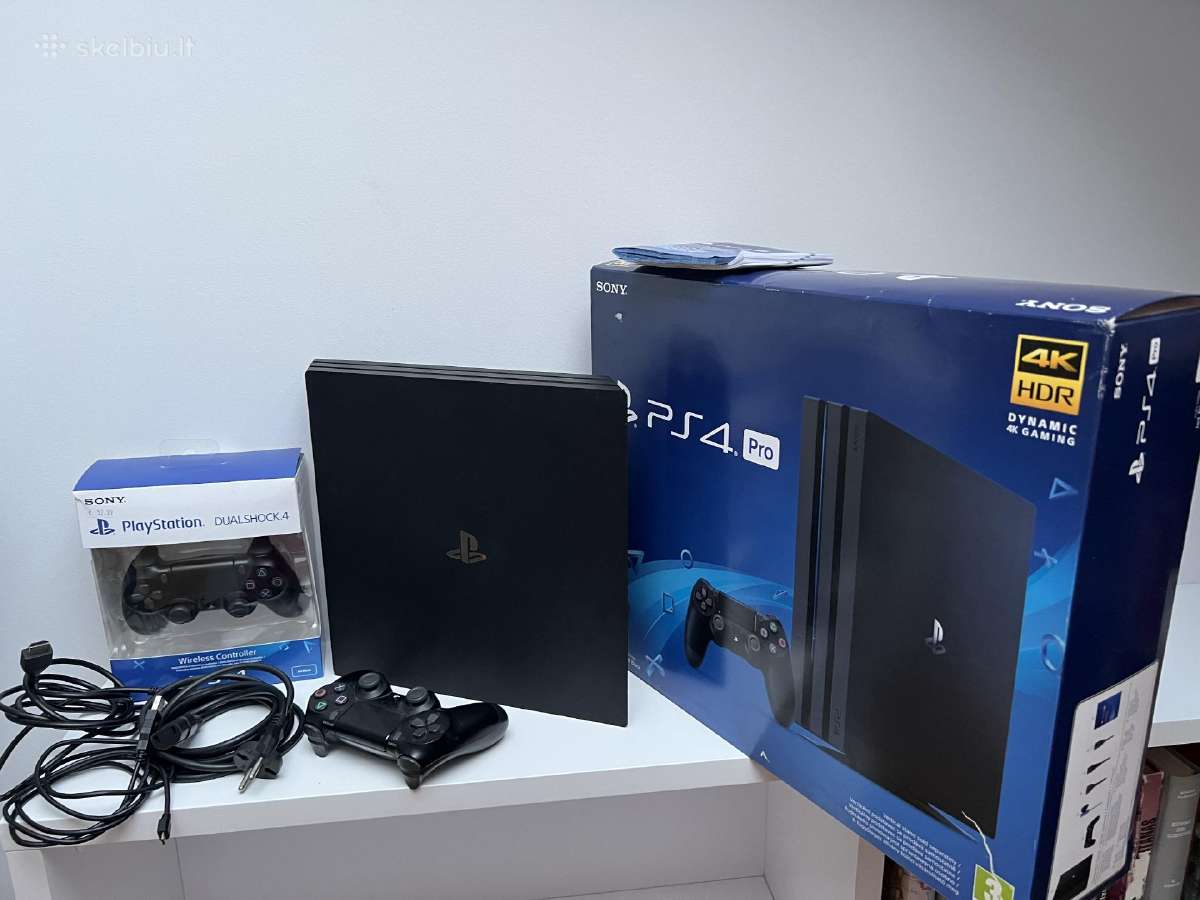 Playstation 4 Pro 1tb su 1pultu - nuotraukos Nr. 8