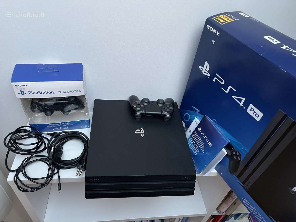 Playstation 4 Pro 1tb su 1pultu - nuotraukos Nr. 9