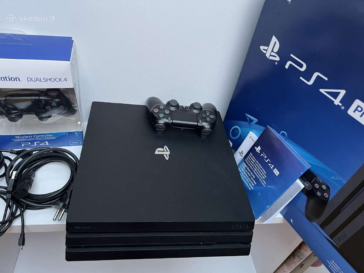 Playstation 4 Pro 1tb su 1pultu - nuotraukos Nr. 10