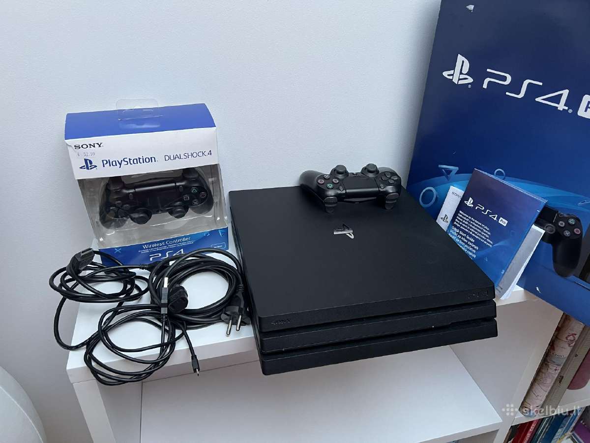 Playstation 4 Pro 1tb su 1pultu - nuotraukos Nr. 12