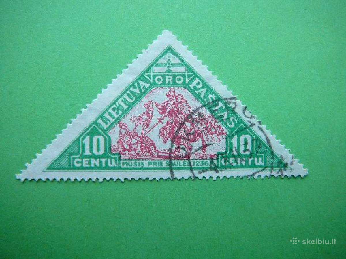 Lietuva 1932 Septyndieniai 10ct lit341a