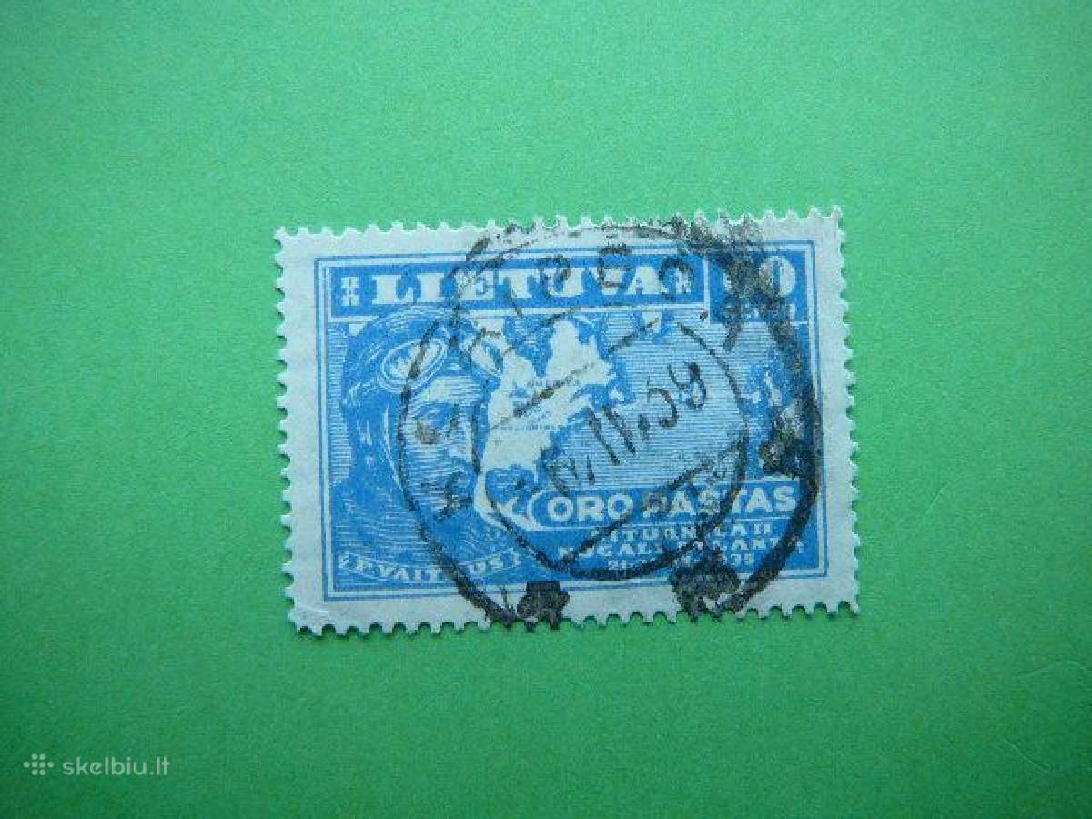 Lietuva 1936 Lektuvai F. Vaitkus 60ct lit407a