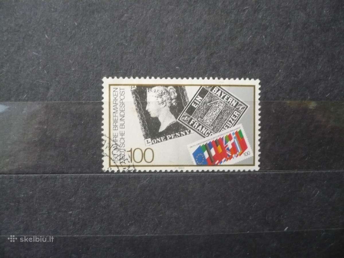 1990 150-osios pirmojo pašto ženklo metinės