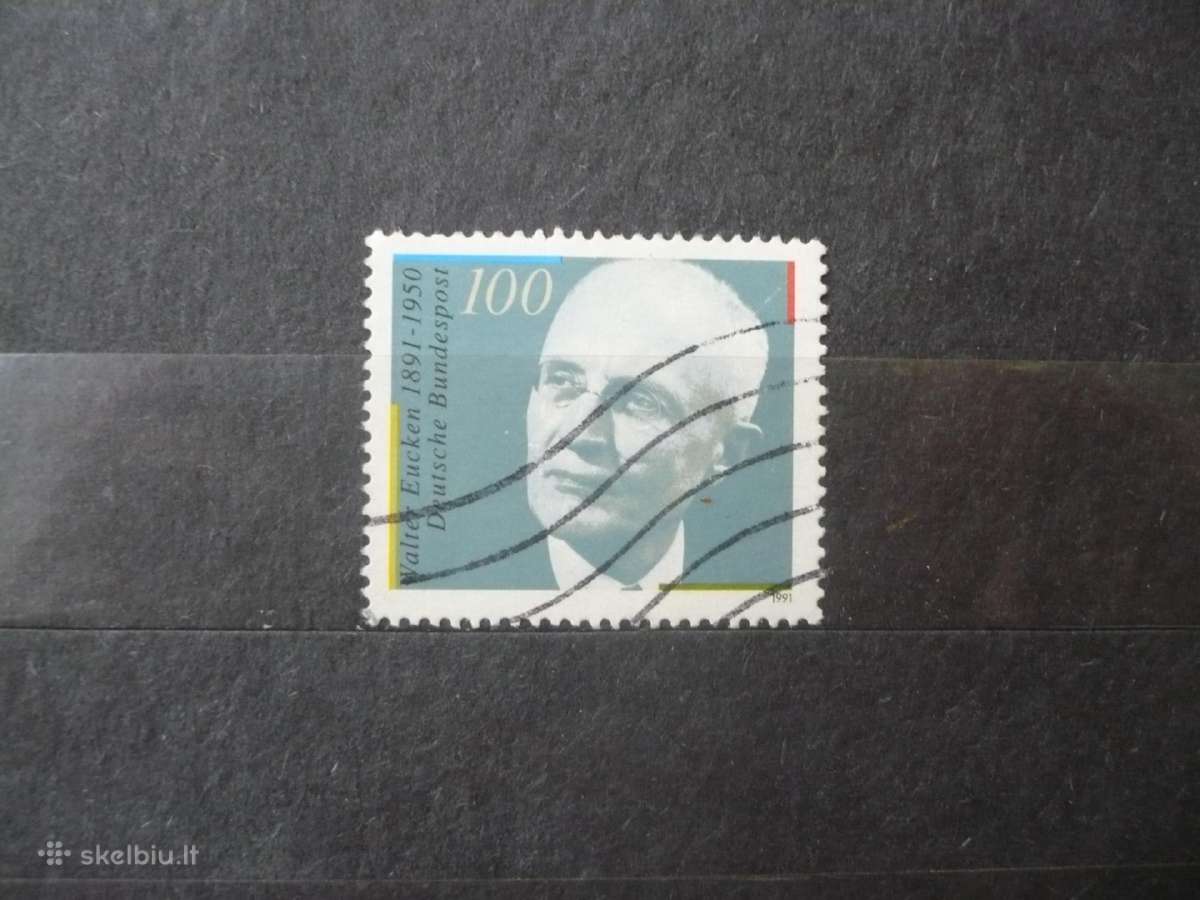 1991 m. 100-osios politiko Walterio Euckeno gimimo