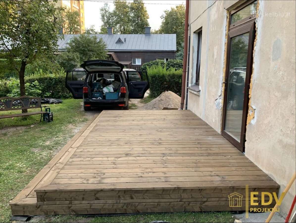 Medinė terasa kiekvienam namui, kotedžui, sodybai - nuotraukos Nr. 8