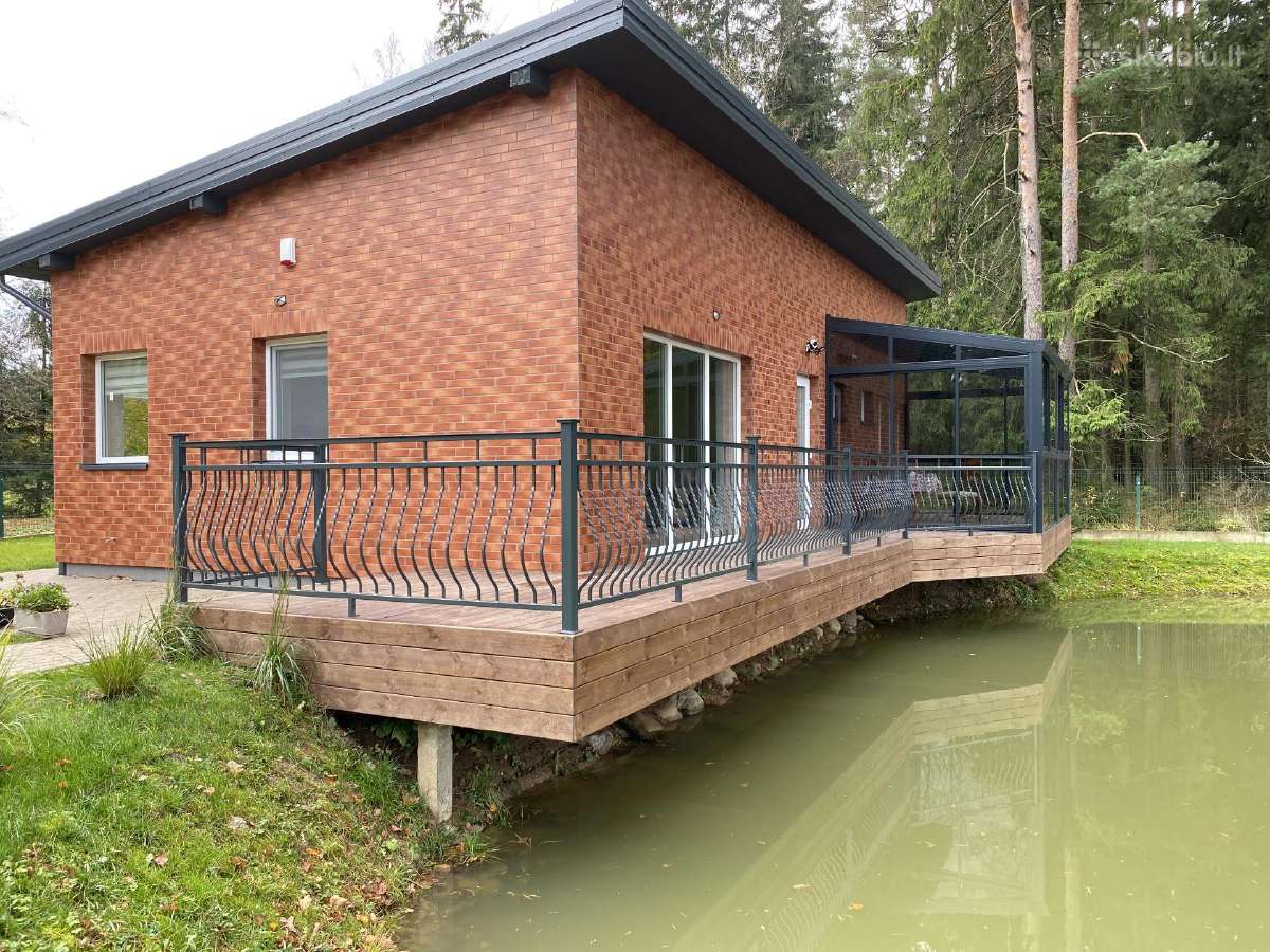 Metalinių turėklų gamyba.stogeliai, durys. - nuotraukos Nr. 13