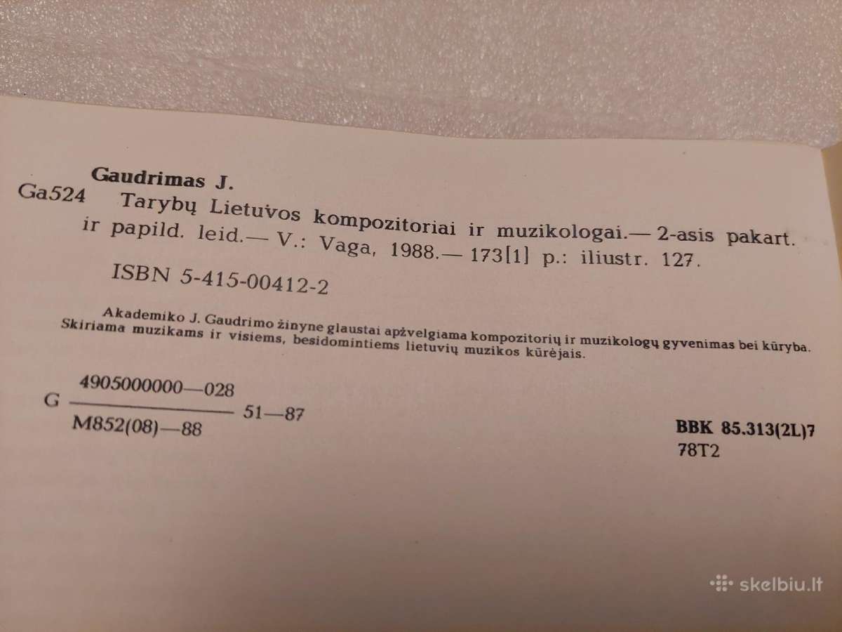 Tarybų Lietuvos kompozitoriai ir muzikologai - nuotraukos Nr. 3