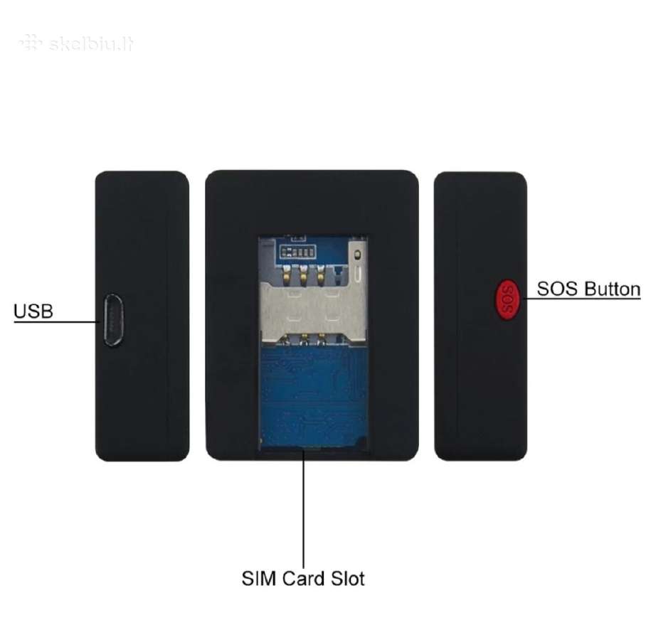 Maža Gsm blakė Mini A8 (atskambinanti) - nuotraukos Nr. 2