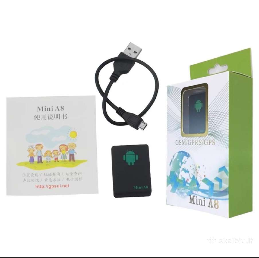 Maža Gsm blakė Mini A8 (atskambinanti) - nuotraukos Nr. 7