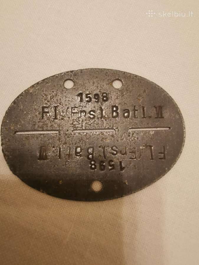 Ww2 vokiškas žetonas