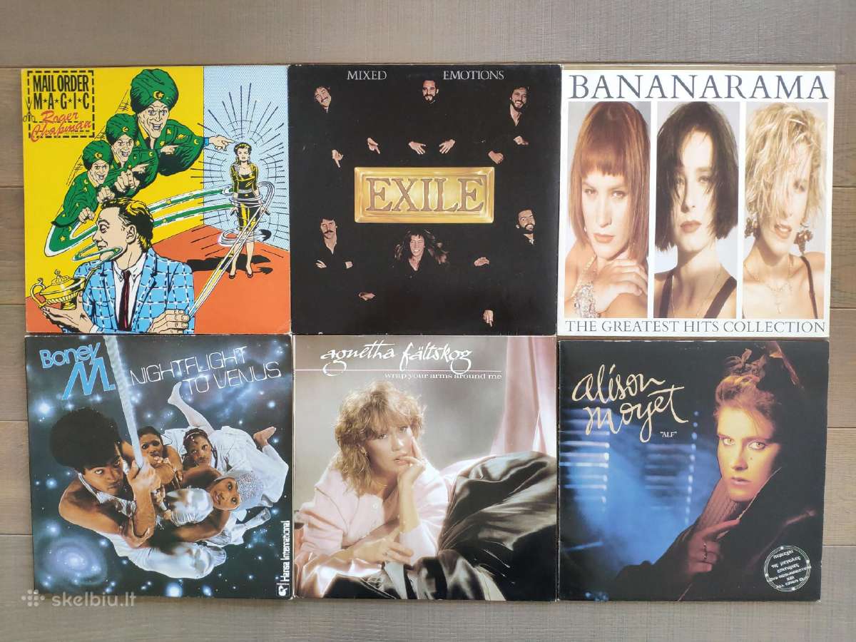 Vinilinės plokštelės - nuotraukos Nr. 8