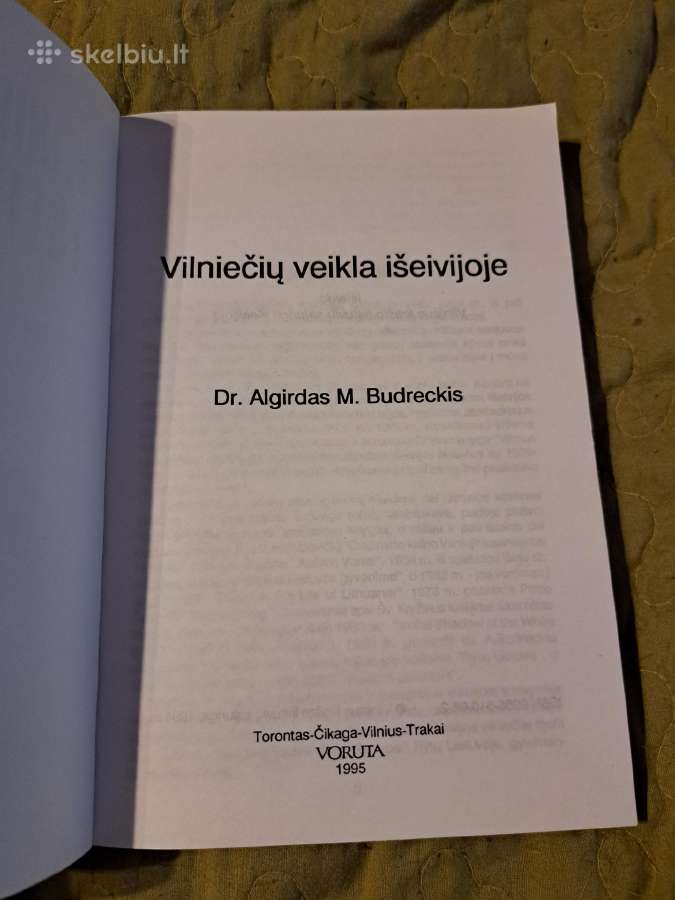 Vilniečių veikla išeivijoje' - nuotraukos Nr. 3