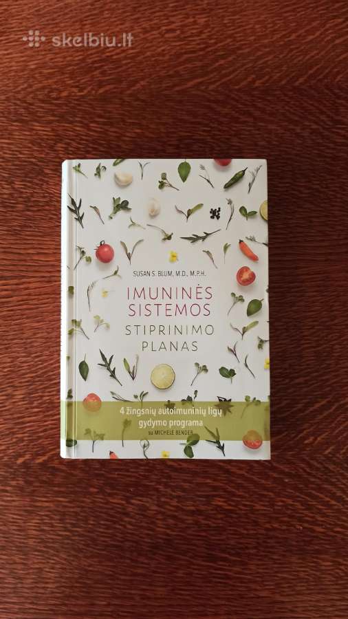Parduodu knyga"imunines Sistemos Striprinimo Plana