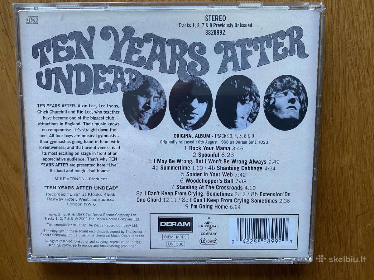 Originalus Ten Years After – Undead (pilna versija - nuotraukos Nr. 2
