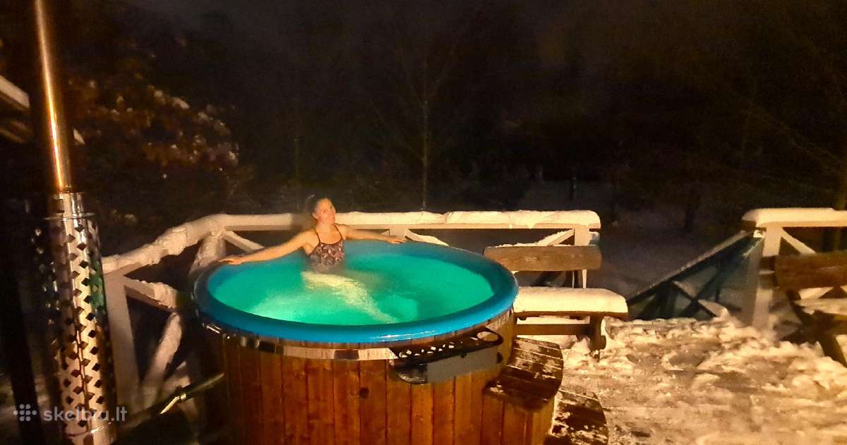 Pirties su baseinu, jacuzzi (dzakuzi) kubilo nuoma - nuotraukos Nr. 12