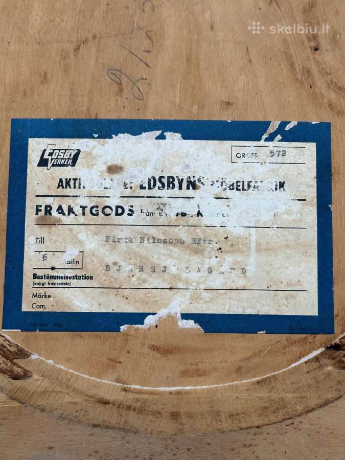 Scandinavu Edsby Verken ikonines kedes - nuotraukos Nr. 4