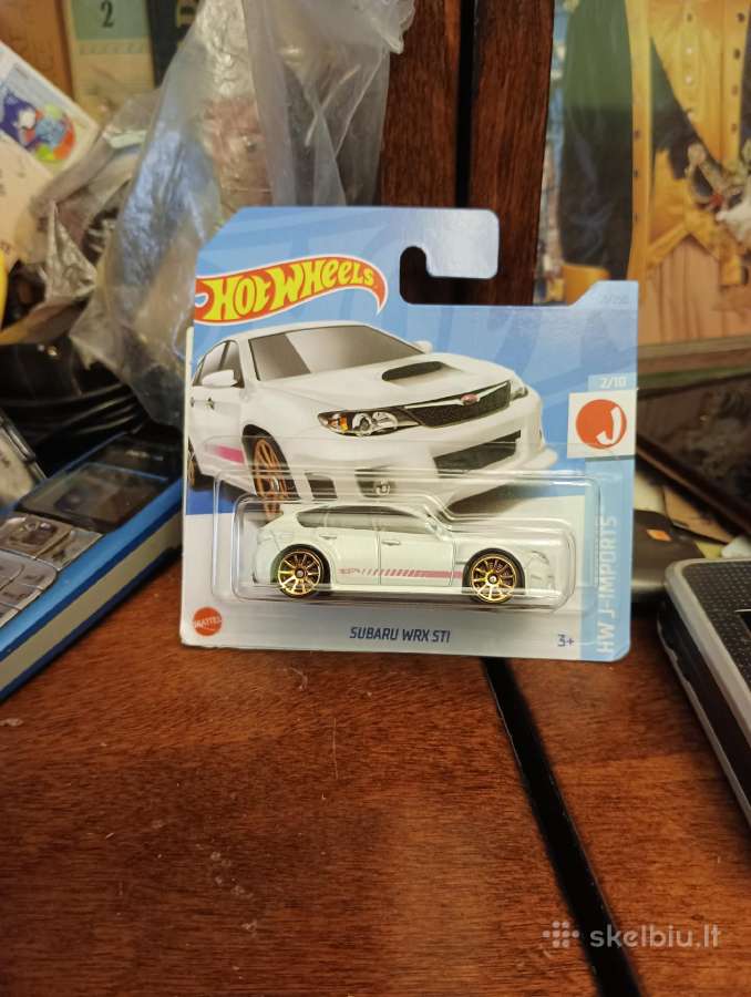 Hot Wheels Subaru modeliukas
