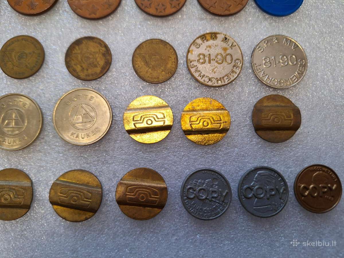 Žetonai (Token) - nuotraukos Nr. 15