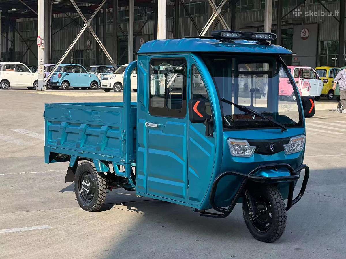 Elektrinis krovininis triratis motoroleris SL-07 - nuotraukos Nr. 5