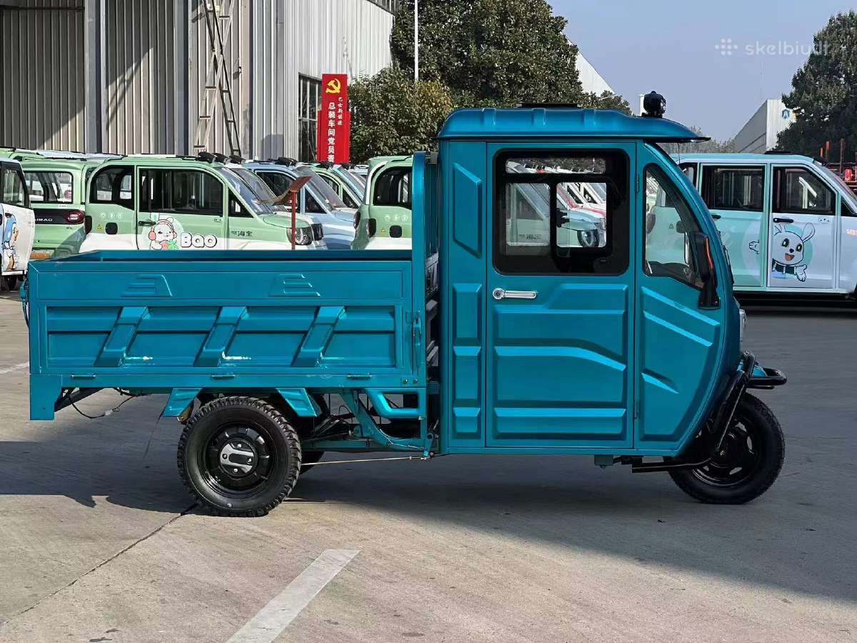 Elektrinis krovininis triratis motoroleris SL-07 - nuotraukos Nr. 8