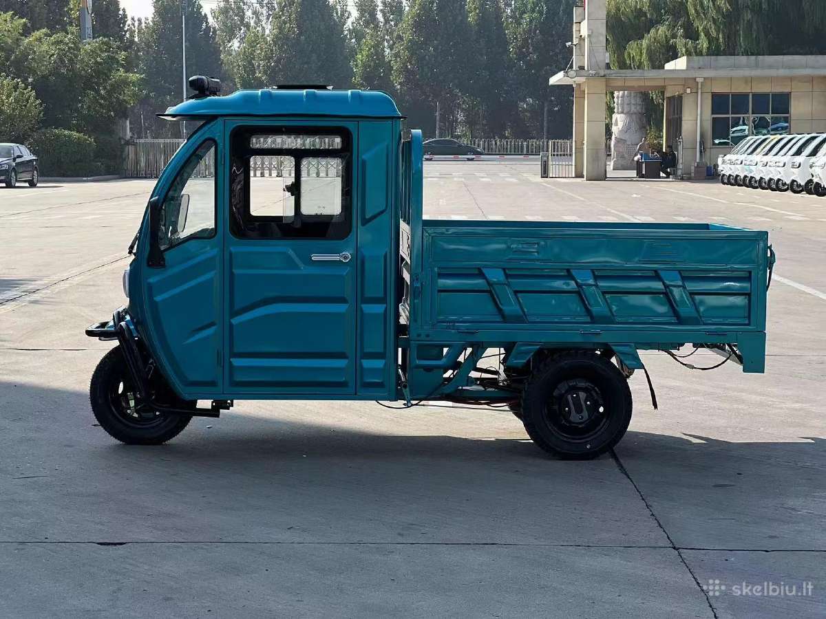 Elektrinis krovininis triratis motoroleris SL-07 - nuotraukos Nr. 14