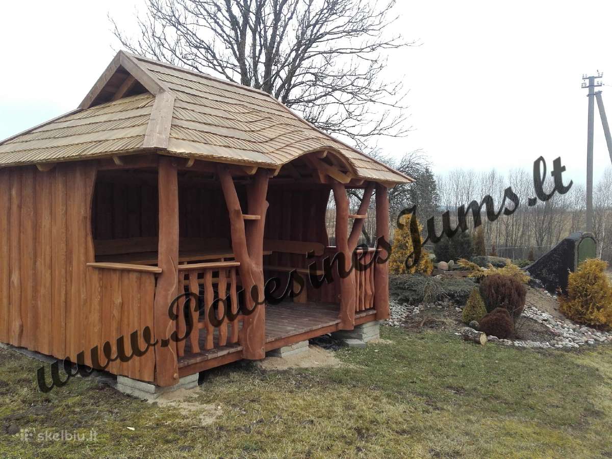 Pavėsinė 3x4 , pavesines, lauko baldai - nuotraukos Nr. 5