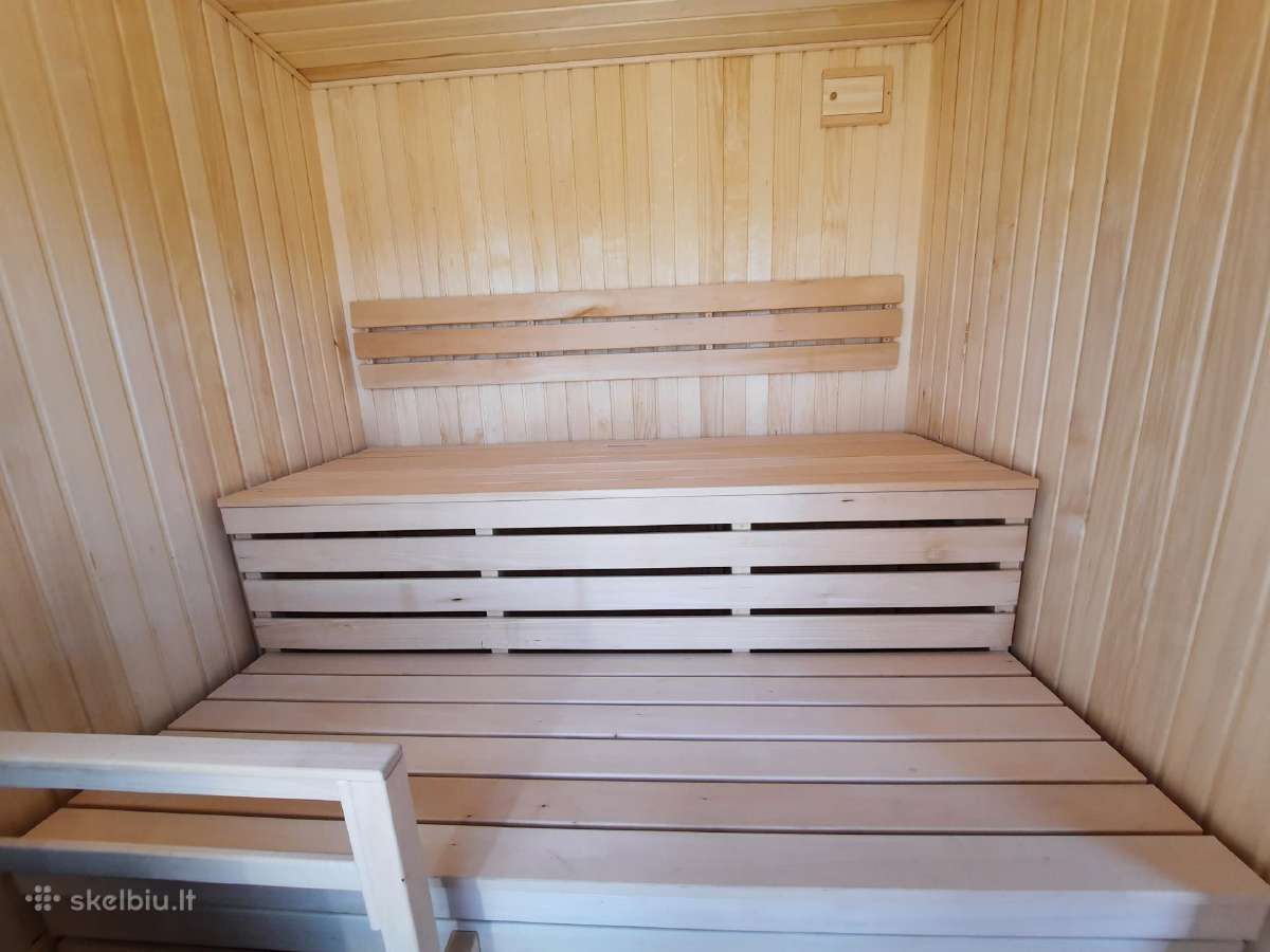 Lauko mobilios medinės pirtys 2.3x3.5m - nuotraukos Nr. 8