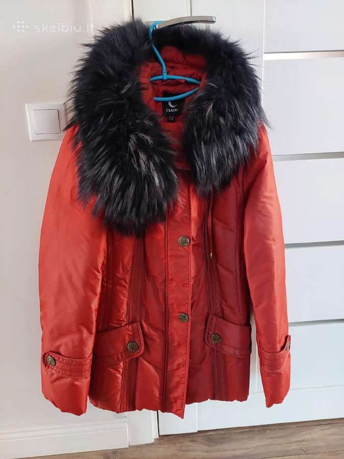 Pūkinė žieminė striukė L-XL