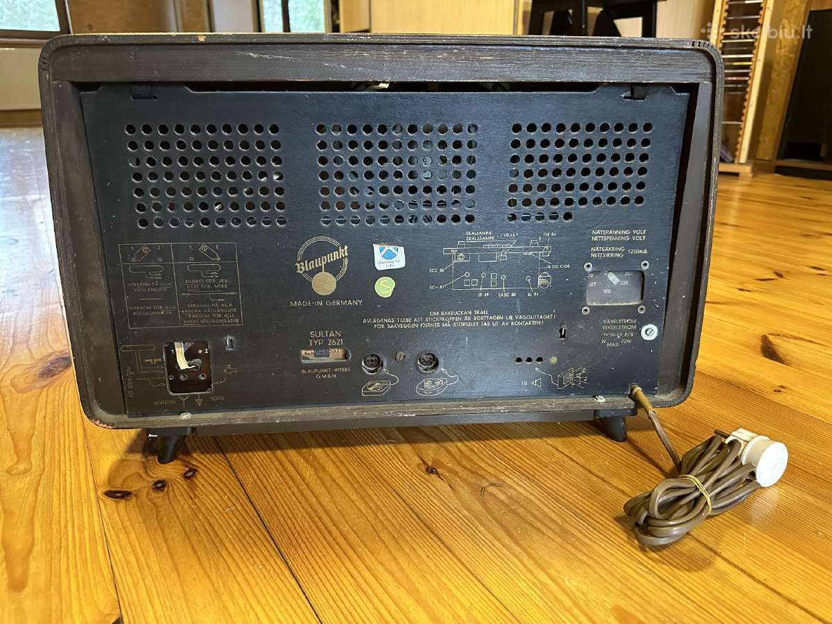 Blaupunkt Sultan Typ 2621 lempinis - nuotraukos Nr. 4