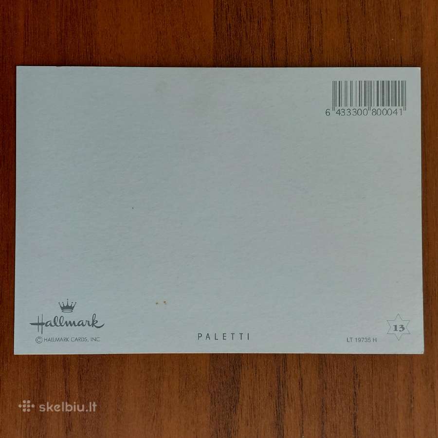 Lietuviškos atvirutės .Skelbimas Nr.5 - nuotraukos Nr. 12