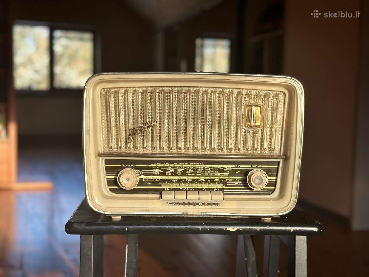 Telefunken Jubilate 4061w lempinis radijukas - nuotraukos Nr. 2