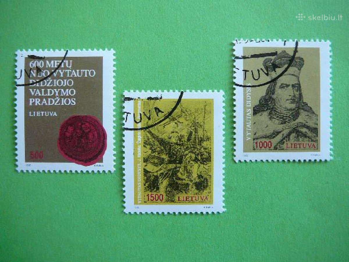 Lietuva 1993 Dlk Vytautas antsp. lit518/0a