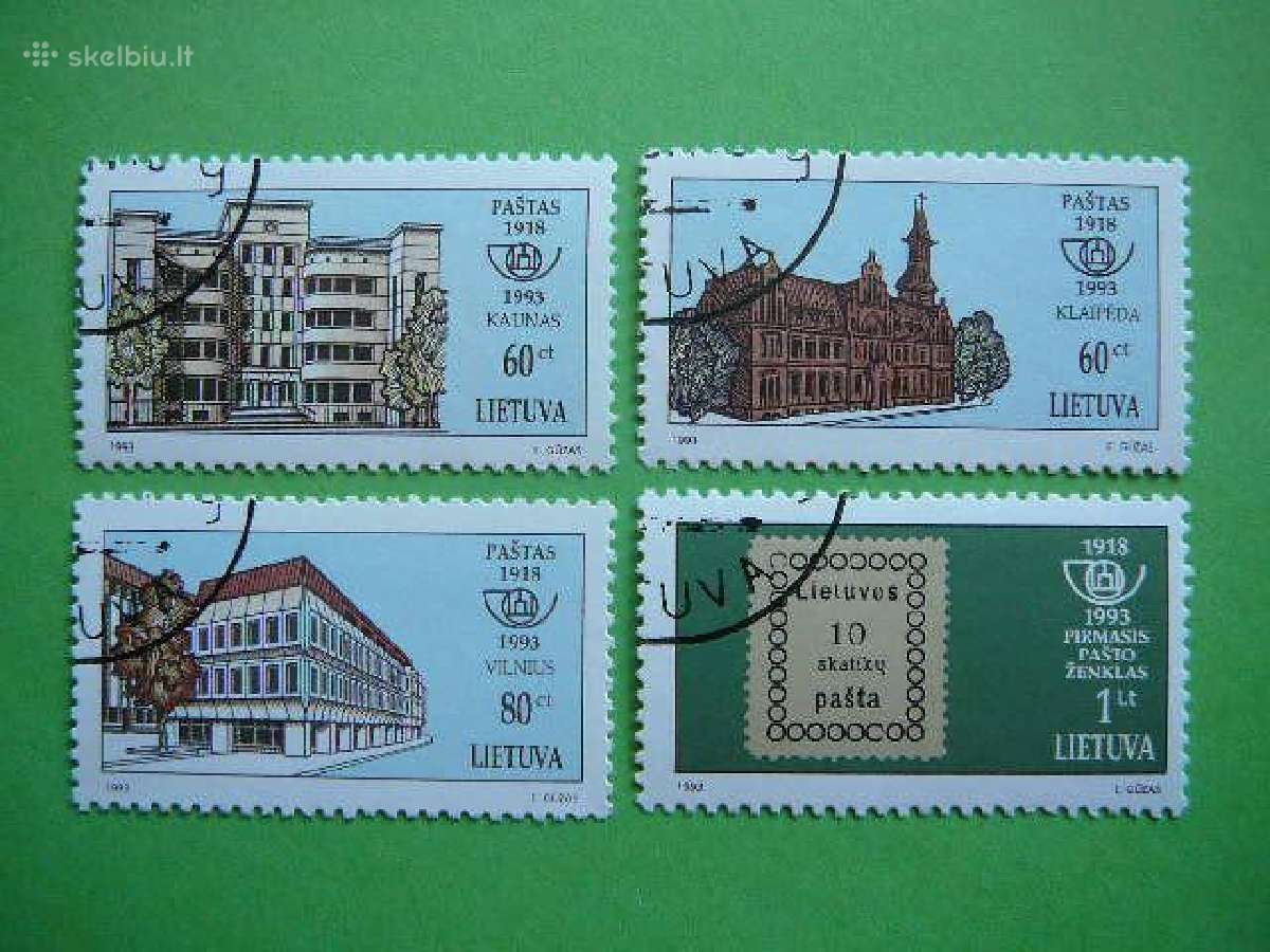 Lietuva 1993 Pastas antsp. lit540/3a