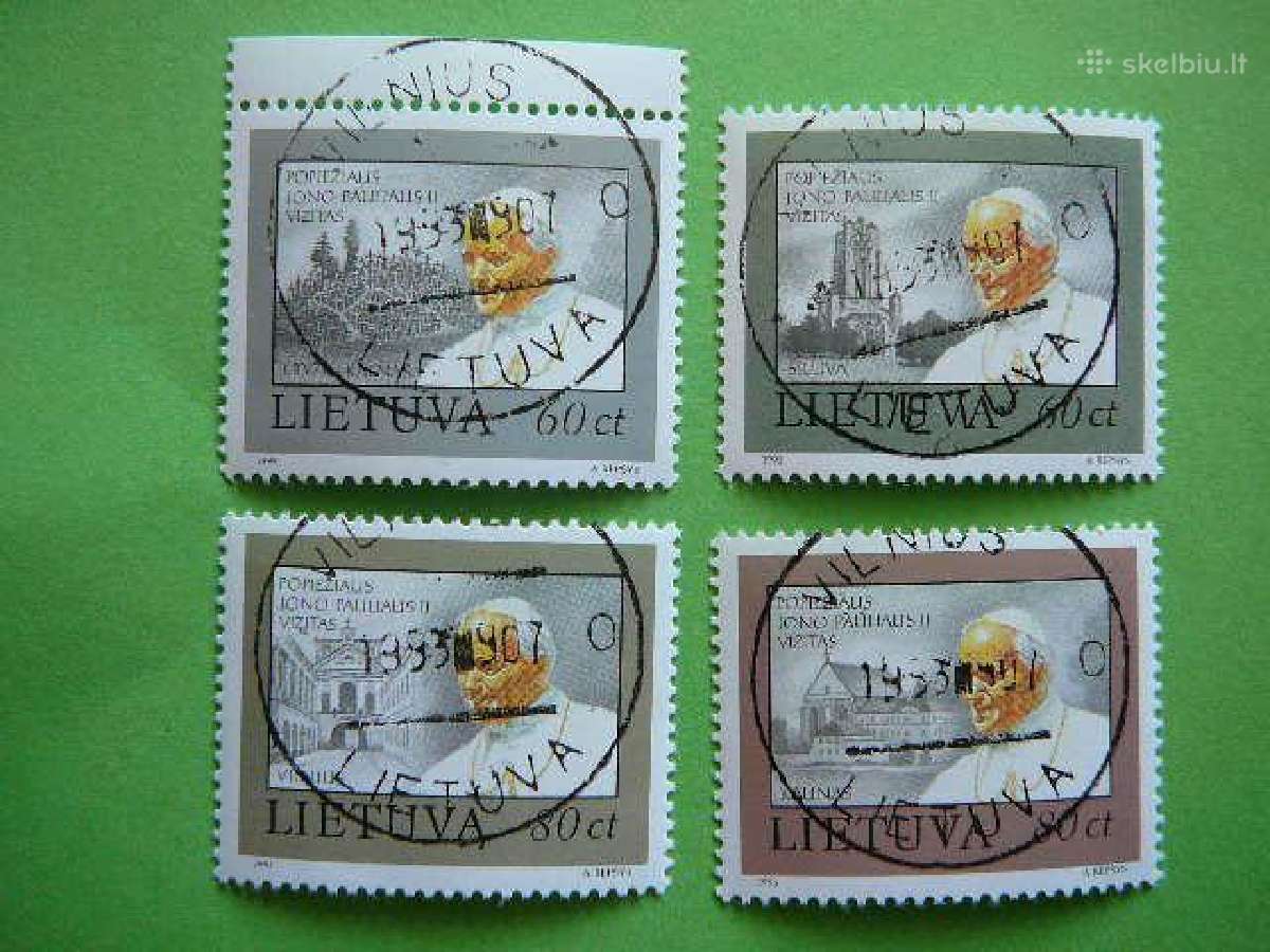 Lietuva 1993 Popiezius antsp. lit533/6a