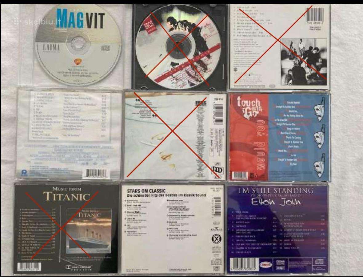 Įvairios muzikos CD - nuotraukos Nr. 2