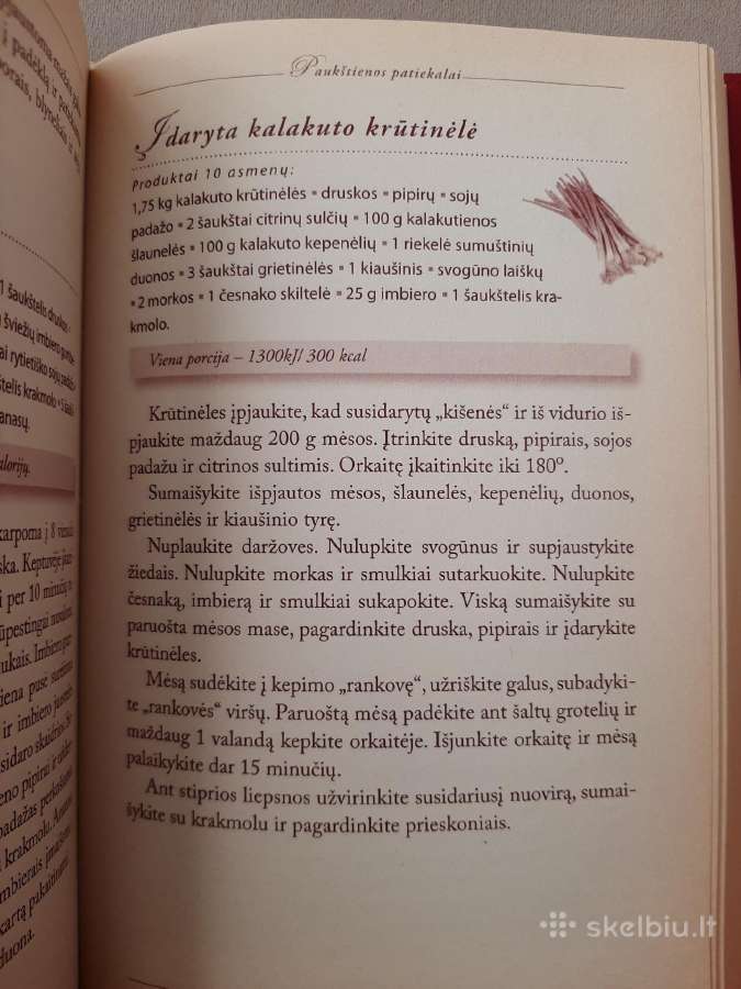 "Kasdieniai ir šventiniai patiekalai" receptų knyg - nuotraukos Nr. 6