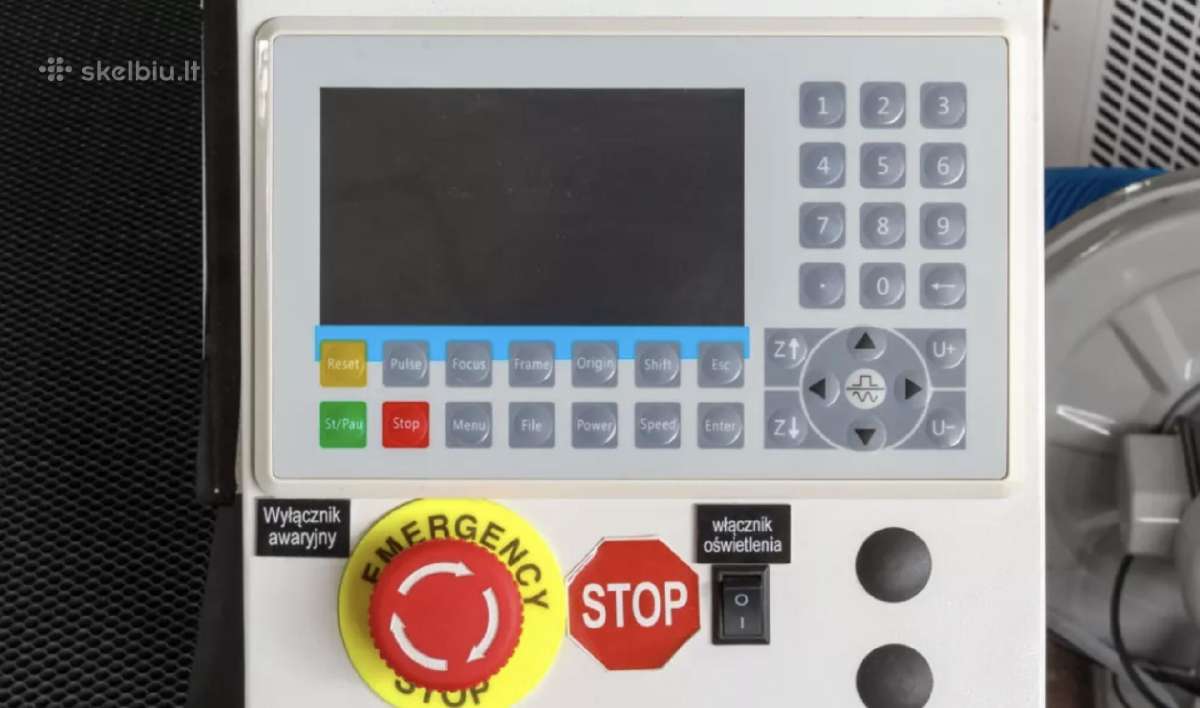 Lazeris Co2 6090g, 80-90w, 600x900mm - nuotraukos Nr. 5