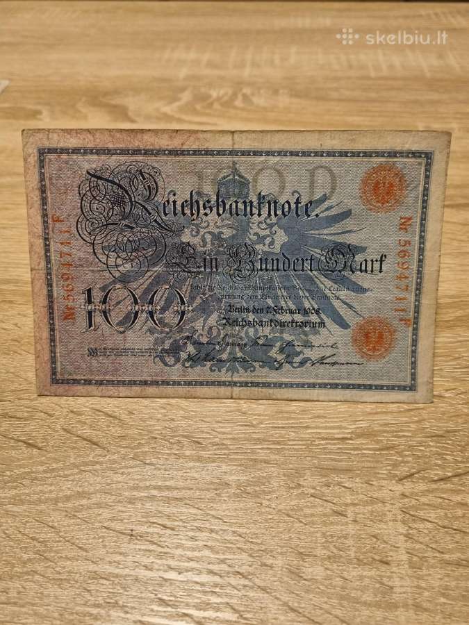 1908 100 markiu - nuotraukos Nr. 4