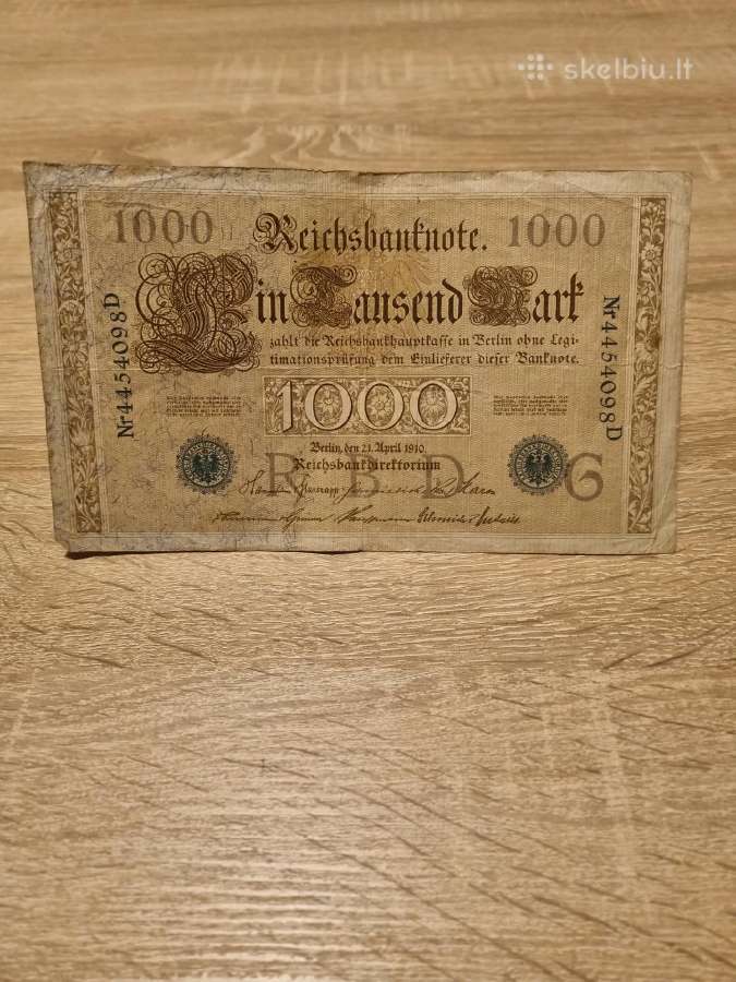 1910 1000 markiu - nuotraukos Nr. 3